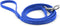 Jelly Pet Leash, Waterproof and Easy to Clean, Made in America, Stronger than Leather (1/2" x 6', Royal Blue)