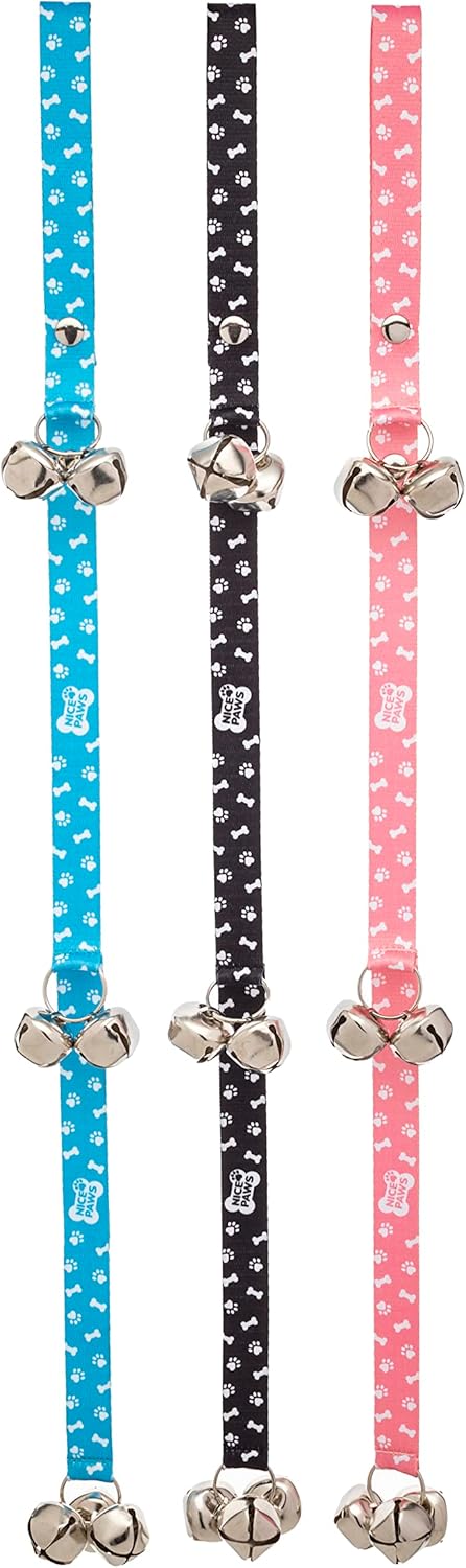 7 Communication Dog Door Bell - Extra Loud Dog Door Bells for Potty Training - Durable, Chew-Resistant Potty Dog Bells