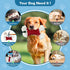 Dog Toys for Aggressive Chewers, Tough Indestructible Dog Bones with Real Bacon & Beef Flavors (Bacon)