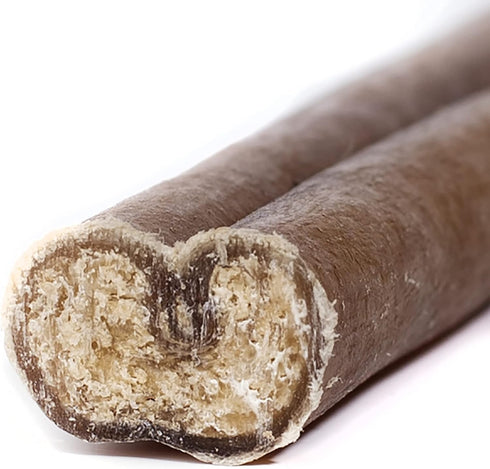 6 1 lb Downtown Pet Supply - Bully Sticks for Dogs - Dog Dental Treats & Rawhide-Free Chews - Dog Treats with Protein