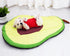 Pet Dog Pad - Portable Washable Mat with Cute Fruit Pattern, Summer Bed Cushion for Dogs (Avocado)