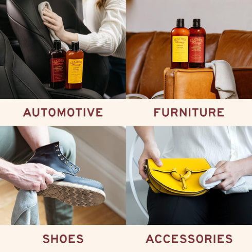 Leather Honey Leather Conditioner, Non-Toxic & Made in the USA, Protect & Restore Leather Couches, Furniture,