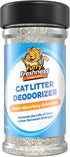 FurryFreshness Cat Litter Deodorizer & Odor Eliminator, Works with All Litters, Nontoxic, Fragrance Free, 1 Pack