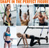 Resistance Bands for Working Out - Set of Fitness Bands, Stretch Bands for Exercise, Includes Door Anchors