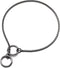 Mogoko Stainless Steel Dog Choke Chain Collar, Black, 20.0"*4.0mm, Puppy Metal Slip Choker for Training