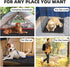 BDEUS Extra Large Outdoor Dog Bed 51x35In, Waterproof & Portable Camping Pet Mat, Washable Odor Resistant Cooling Pad