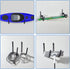 LUGO Heavy Duty Steel Storage Hooks - Wall Mounted Rack for Hanging Canoes, Kayaks, Surfboards, and Bikes