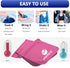 YQXCC 4 Pack Cooling Towels, Microfiber Soft Breathable Chilly Ice Towel for Sport, Yoga, Gym, Running