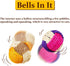 Weewooday 6 Pieces Cat Toy Ball, Sisal Ball Interactive Rolling Scratch Cat Toy (Random Color)