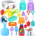Elovien Snow Toys Snowball Maker 32Pcs Snow Molds for Kids Outdoor with