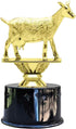 Express Medals Dairy Goat Award Trophy Party Favor Gift Prize Including 4