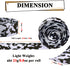 KINGOU Black & White Camouflage EVA Road Bike Handlebar Tape, 2PCS Per Set