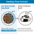 Slow Feeder Dog Bowls Durable Puzzle Feeder, Non Slip Dog Food Dish for Small Medium Dogs, 3 Cups, BPA Free, Grey
