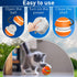 Automatic Dog Ball Toy - USB Rechargeable, Dual Mode, Soft Exterior & PC Interior for Small Breeds