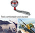Tbest Reel Replacement Handle - Metal Fishing Knob Power Handle Grip for Round Baitcast Spinning Reel