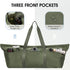 Large Yoga Mat Bag with Shoes Compartment and Wet Pocket Ladies Pilates Gym Tote Bag with Yoga Mat Holder Strap