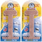 Bullibone Nylon Dog Chew Toy, Improves Dental Hygiene, Easy to Grip, Flavor Permeated (Peanut Butter, XL - 2 Pack)
