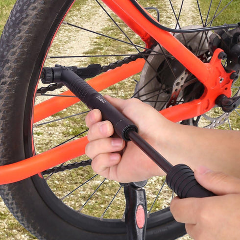 Keen so Mini Bike Tire Inflator Pump, Hand Air Pump Valve, 120 Psi Cycling Accessory