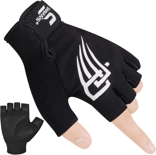 SAWANS Weight Lifting Workout Gloves Lightweight Breathable Padded Palm Protection Gym Gloves
