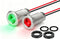 Boat Navigation Lights, Marine Boat Nav Lights, Red and Green Bow Lighting,