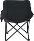 2 Pack Folding Camping Chairs: Portable Outdoor Seating for Couples & Adults - Lightweight Comfort with Side Pockets