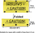 Funny Leash Sleeve Caution! Not Kids Friendly Dog Leash Wrap Sleeve Pet Birthday Gift (Caution! Not Kids Friendly-YE Sleeve)