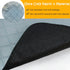 4 Pack 24" 18" Guinea Pig Cage Liners Washable Super Absorbent Guinea Pig Bedding Waterproof Reusable Guinea Pig Pee
