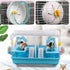 6.9 Inch Silent Hamster Running Wheel, Exercise Wheels for Dwarf Hamster, Pet Mouse, Mice