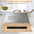 PHOEXXIX Cat Nail File Enrichment Box, cat Toys for Indoor Cats, Contains Sandpaper Inside,cat Toys for Bored Indoor