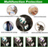VICTHY 10 Colors Cat Nail Caps, 100pcs Glitter Claw Caps with Adhesives and Applicators, Large Size