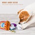 Nocciola Popcorn Squeaky Dog Toys - Hide and Seek Plush Interactive Dog Toys for Small and Medium Dogs