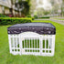 Dog Playpen Mesh Top Cover for 36" Inch Pet Playpen with 4 Panels, Ideal for Indoor/Outdoor Use (Black)