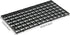 ALEGI Aquarium Plastic Grid Divider Tray, Egg Crate Isolate Board for Fish Tank Bottom (Black 2 Pcs)