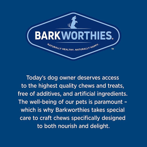 Barkworthies 2 12 Beef Gullet Sticks - pk of - Natural, Chewy, Grain Free Dog Treats - Long Lasting Dog Chew - Dental