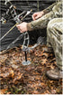 Hawk Earth Anchor, Portable Ultra-Stable Hands-Free Secure Bow Holder for Ground Hunting