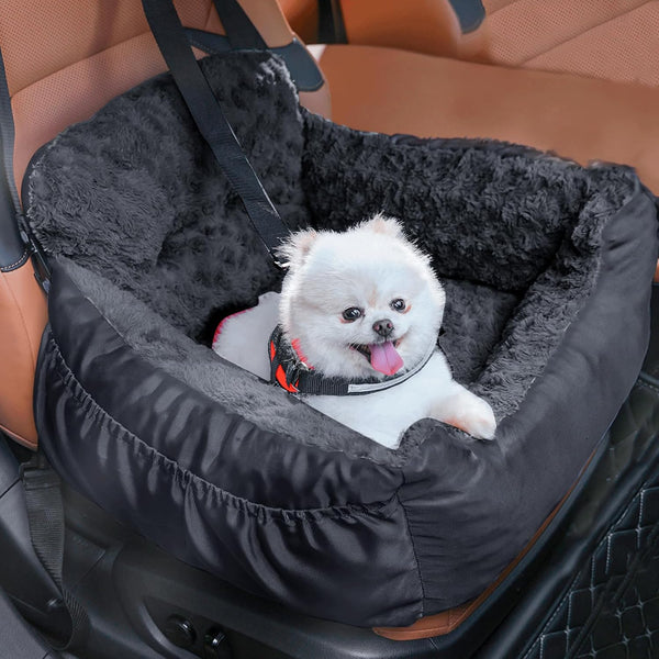 Oiilores Dog Car Seat for Small Dogs, Washable Pet Booster Seats with