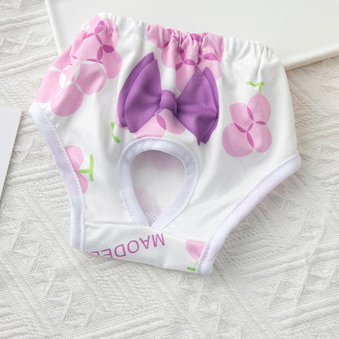 hejhncii Washable Female Dog Diapers No Leaks Diaper for Female Cats in Period Protective Hygienically Underpants Pet