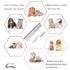 Steel Comb for Dog Grooming - Metal Combs for Dogs, Cats, Small Dog Grooming, Sorxine Pet Comb for Matted Fur