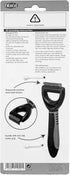 TRIXIE Pet Deshedding Undercoat Rake - For Cats and Dogs, Detangle and Thin 2" x 7" (5x18cm)
