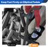 Universal Elliptical Machine Pedals Straps, Adjustable Trainer Straps for Fitness Home Sports Office Accessories