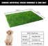 GLOBREEN Dog Grass Door Mat for Muddy Paws, 24 x 36 Inch, Indoor Outdoor Entryway Rug, Absorbent Machine Washable Turf