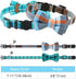Joytale Upgraded Cat Collar with Bow Tie, Breakaway Collars with Bells, 2 Pack Safety Plaid Kitten Collars, Haze