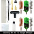 Shotgun Cleaning Kit 12 Gauge, Provided Double The Consumables, 30 Inch Stainless Steel Cleaning Rod (8-32 Thread) with Adaptor.