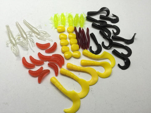 Smartonly1 226Pc Fishing Kit - Bionic Bass Trout Salmon Pike Lures with Tackle Box, Frog Minnow Popper Pencil Crank