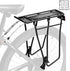 YONTUO Rear Bike Rack, Bicycle Pannier Rack with Extra Long Tubular Mounting Brackets, Adjustable Fit 26”-29”