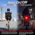200 300 8 4 IP66 Cruxer Ultra Bright Bike Tail Light Lumen Compact Bicycle Rear Light, USB-C Rechargeable, Smart Brake