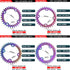 YBEKI 32T 34T 36T 38T Chainring, 104BCD Round Narrow Wide Single Bike Chainring for 8-11 Speed MTB Road