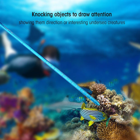 Sturdy Aluminium Alloy Diving Pointer Stick for Underwater Exploration