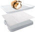 Moan&Miao Generic Guinea Pig Toilet, Small Animal Potty Trainer Corner, Square Rat Litter