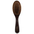 Chris Christensen 20 mm Oval Wood Pin Dog Brush - Real Wood Pins, 100% Static-Free, Large, Brown